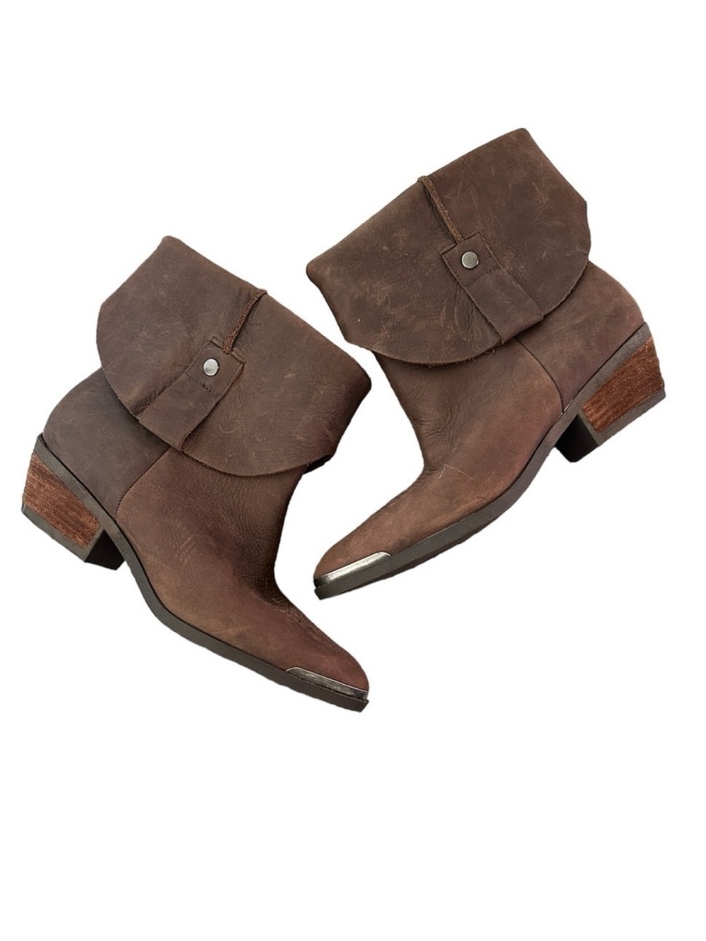 DENIM & SUPPLY Ralph Lauren Leather Rafita Cowboy Boots 5